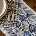 Maya Hand Block Printed Dining Set