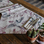 Song Bird Plum Dining Set