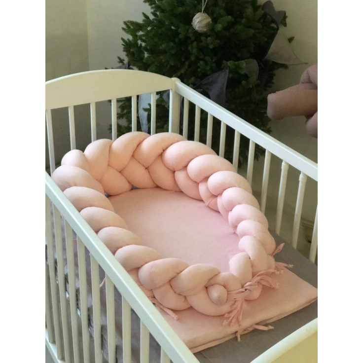 Koala Baby Cloud Braided  Nest Baby Pink