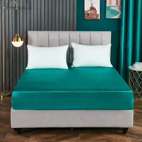 Shamoz Silk Fitted sheet ( Teal )