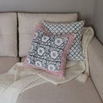 Alika Hand Block Printed Cushion Covers Alika Hand Block Printed Cushion Covers-2 PC Set