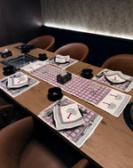 Date Palm Handcrafted Dining Table Set by Premia Home