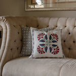 Imari Hand Block Printed Cushion Covers Imari Hand Block Printed Cushion Covers-2 PC Set