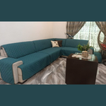 L Shape sofa cover Customised L Shape Sofa Cover