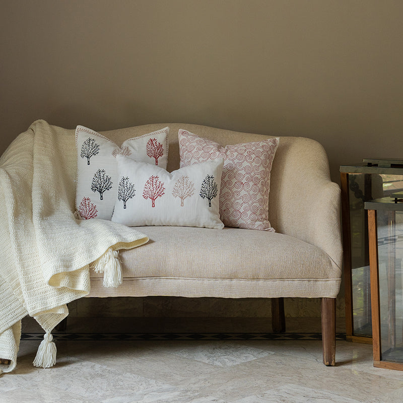 Vintage Trees Hand Block Printed Cushion Covers
Success
 Vintage Trees Hand Block Printed Cushion Covers 3pcs