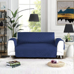 Navy Blue Sofa Cover
