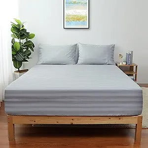 Fitted sheets ( Silver Striped )