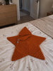Handmade Crochet Star Baby Romper Orange