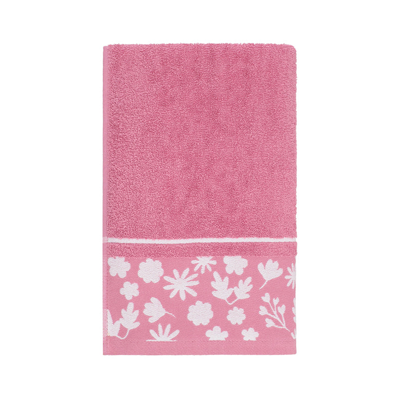 Jacquard Wide Bordered towel - (28x54 inches)