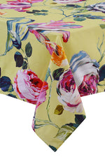 English Garden Yellow Table Cover