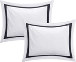 RITZ BLACK & WHITE DUVET COVER SET