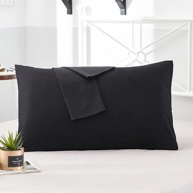 Pillow Case Pair-Black