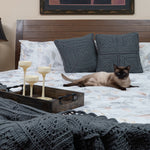 Deal 05 (Coco Crochet Throw,Coco cushion pair-2 Pc Crochet cushion covers)