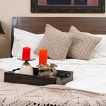 Crochet cushions  Coco Beige cushion pair -2 Pc  Crochet cushion