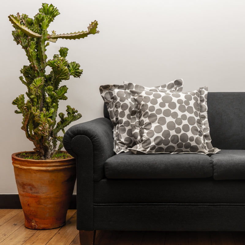 Stone Grey Cushion Cover