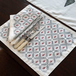 Enchanted-Block Print Dining Set