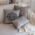 Casablanca Luxury Embroidered Cushions-3 PCS Set