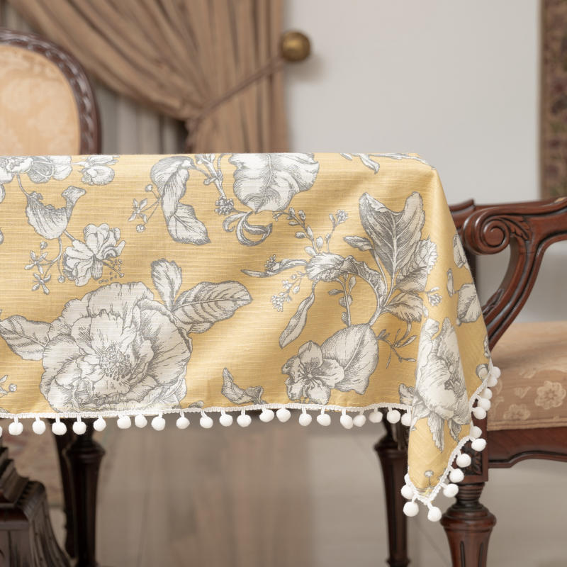 Bridgewater Honey Table Cover With Napkin Set