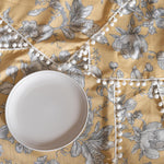 Bridgewater Honey Table Cover With Napkin Set