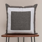 Sienna Grey -1 Pc Jute Cushion cover