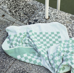 GREEN VELOUR TOWEL - (40x70 inches) GREEN VELOUR TOWEL - (40x70 inches)