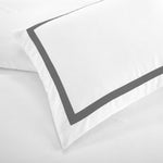 Opulence Cotton Satin luxury American style Charcoal