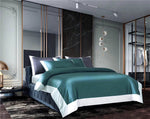 Deluxe American Bedding Sea Green-Cotton Satin