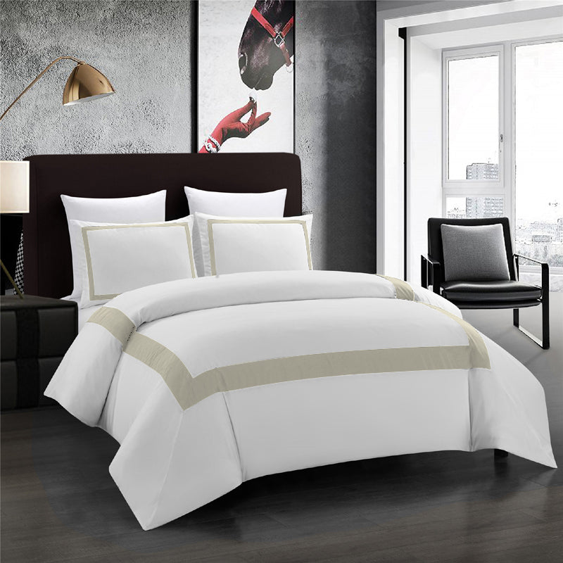 Opulence Cotton Satin luxury American style Beige