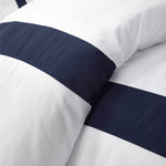 Opulence Cotton Satin luxury American style Navy