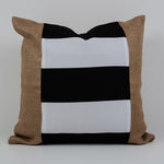 Monogram Stripe Cushion Cover