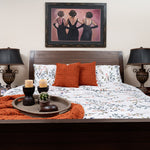 Coco Orange cushion Pair-2 Pc Crochet cushion buy online 