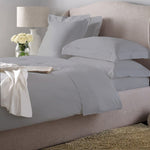 Grey Dyed Satin Bed Set