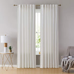 Velvet Curtain White