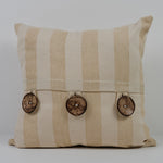 Savanna Stripe(Beige) Cushion Cover