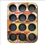 KJ Cupcake Baking Tray - Aluminium Non Stick