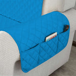 Sea Blue Sofa Cover