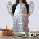Pot Holders apron oven mitt gloves set