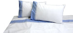4 PCs Hilton Bed Sheet Set-Blue