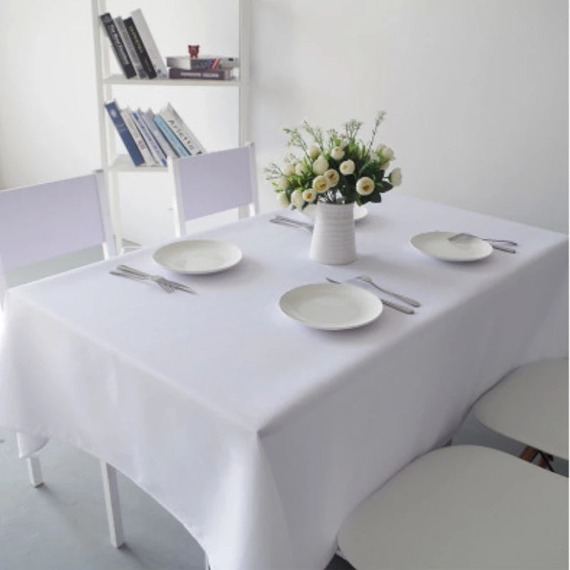 White Dining Set-100% Cotton