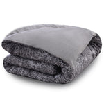 MIDNIGHT GREY winter comforter