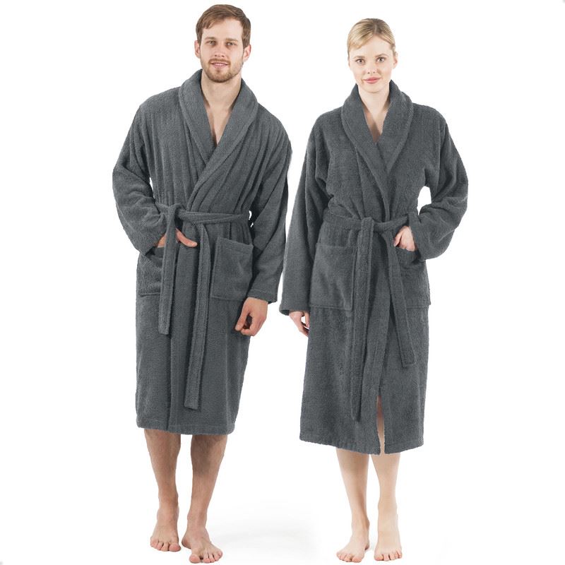 Bathrobe Dark Grey