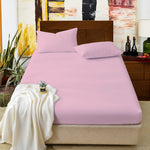 Fitted Sheet Set-Dusty Pink