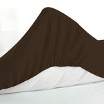 Fitted Sheet Set-Chocolate brown