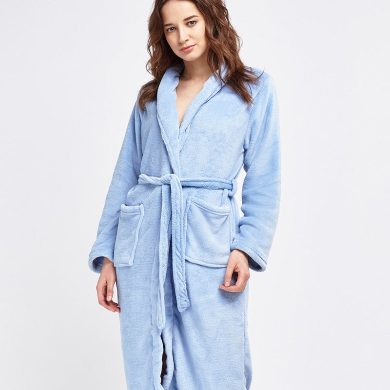 Bathrobe - Light Blue